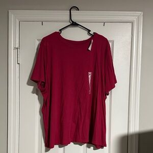 Old Navy Women’s Magenta Short Sleeve Tee